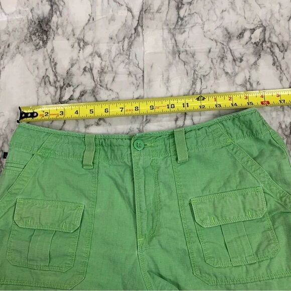Ralph Lauren Polo Jeans 67 Green Shorts 100% Cotton size 10 - Picture 5 of 6